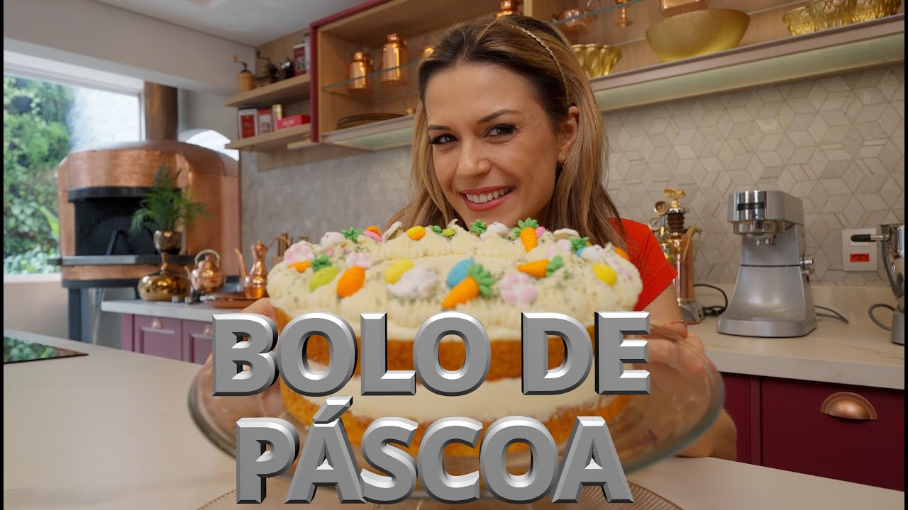Bolo de Cenoura de Páscoa - American Carrot Cake