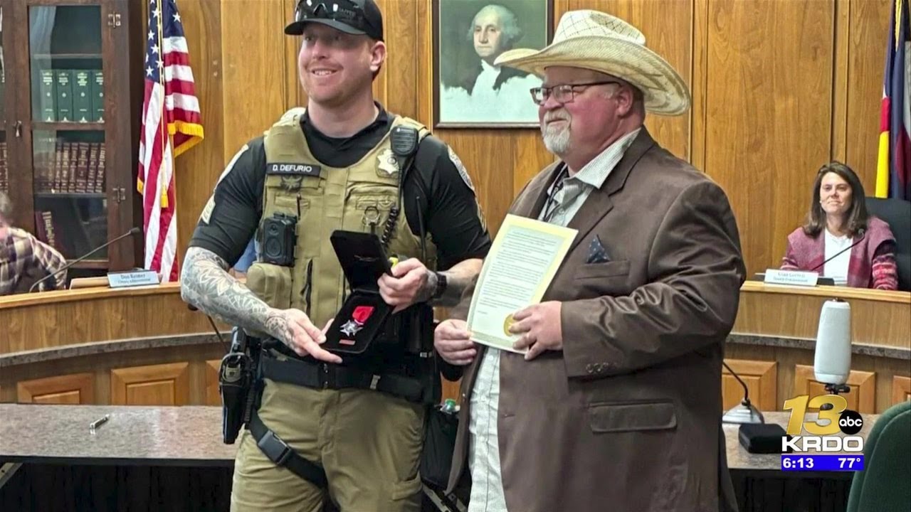 Chaffee County law enforcement members recognized for life-saving efforts