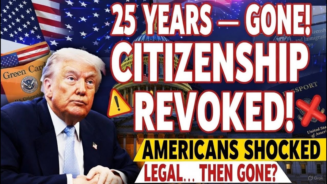 💥SHOCKING: Citizenship Revoked After 25 Years | Government Ruling | Life Shattered