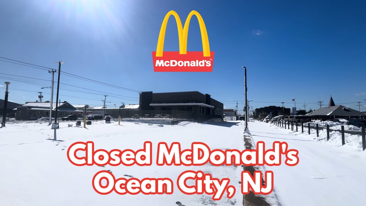 Closed McDonald’s in Ocean City, NJ