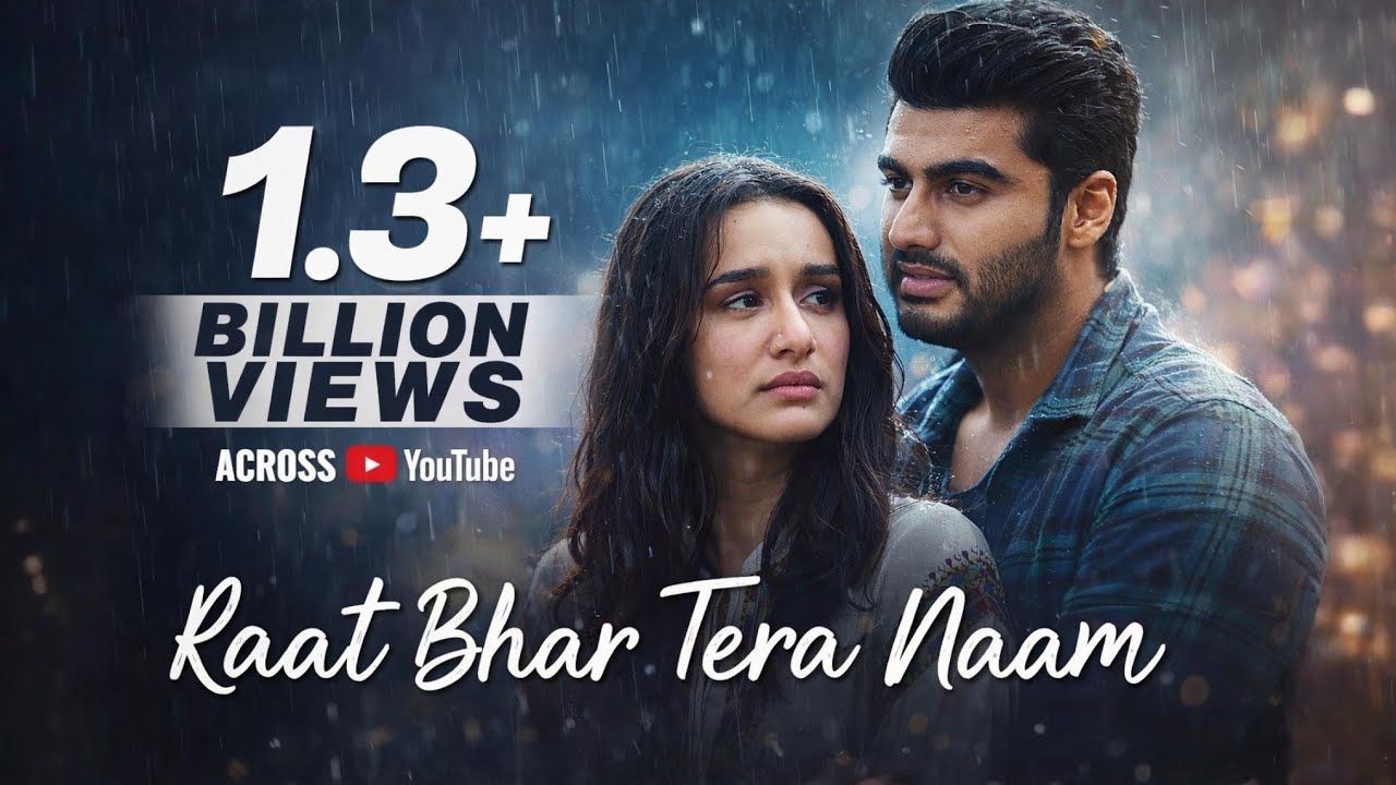 💚.Raat Bhar Tera Naam – Official Song🎧 soulful Bollywood-style romantic