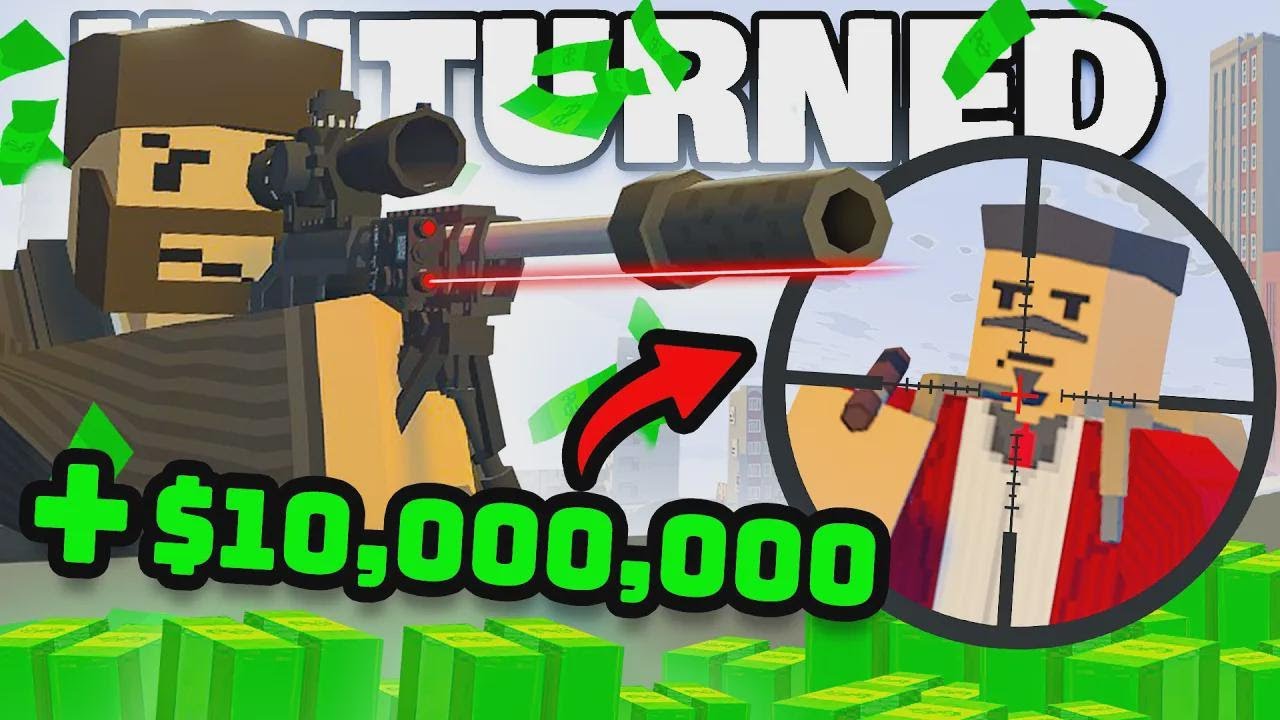Virei o matador mais rico do Life RP! (Unturned Life RP #82)