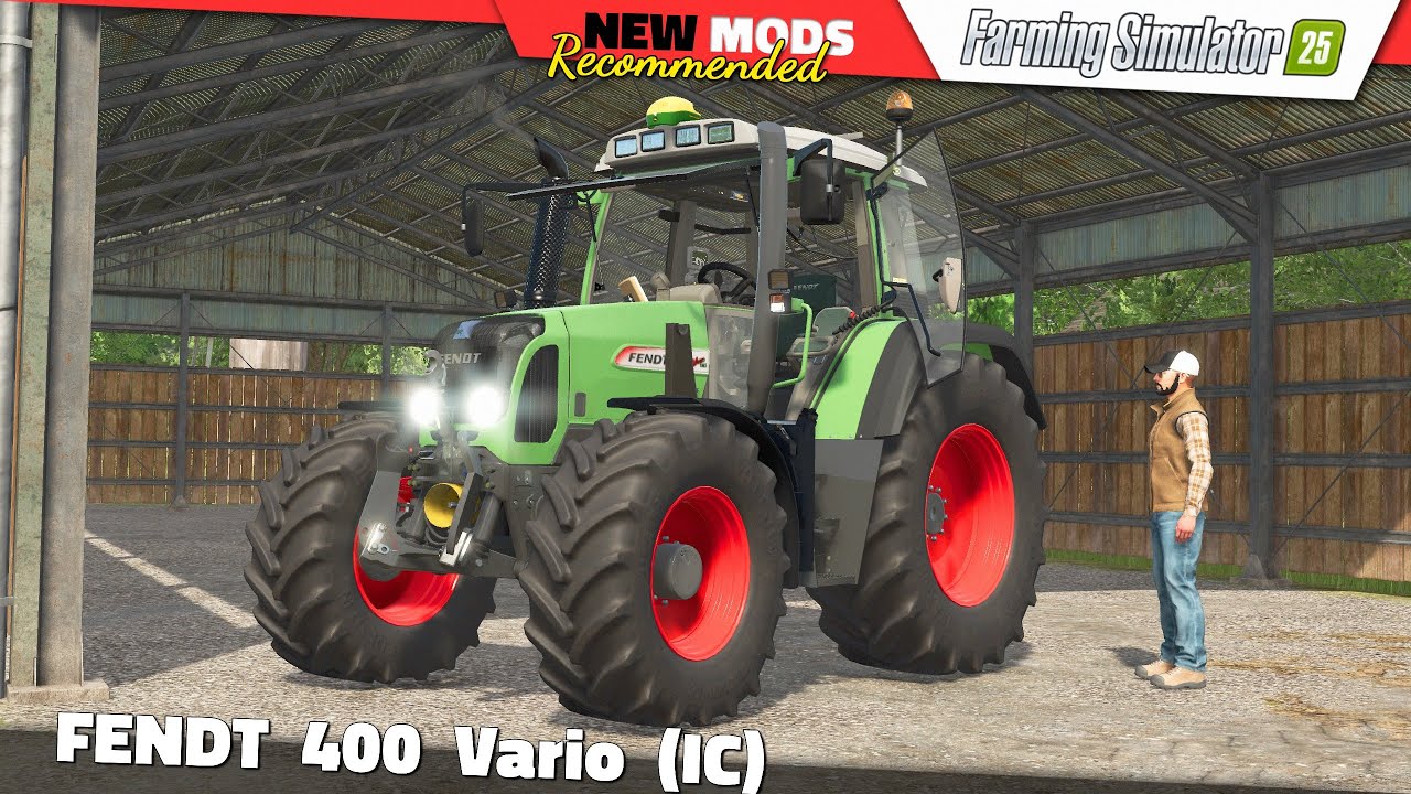 FS25 | FENDT 400 Vario (IC) - Farming Simulator 25 Mods Review QHD