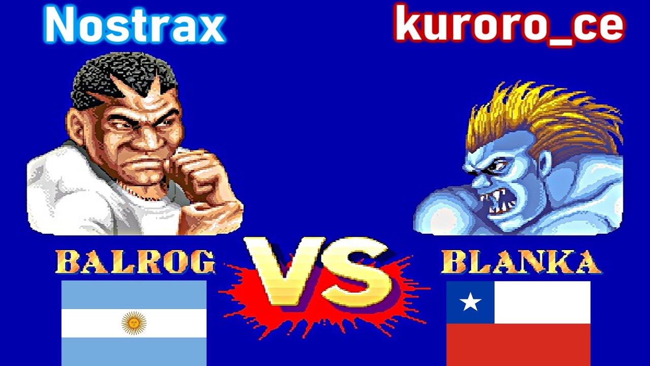 Street Fighter II': Champion Edition - Nostrax vs kuroro_ce FT5