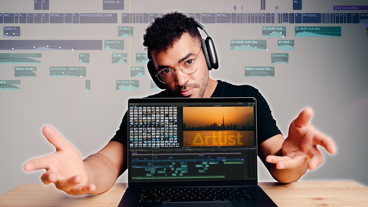 Elevando o nível dos seus vídeos com as trilhas sonoras do ARTLIST - Aula