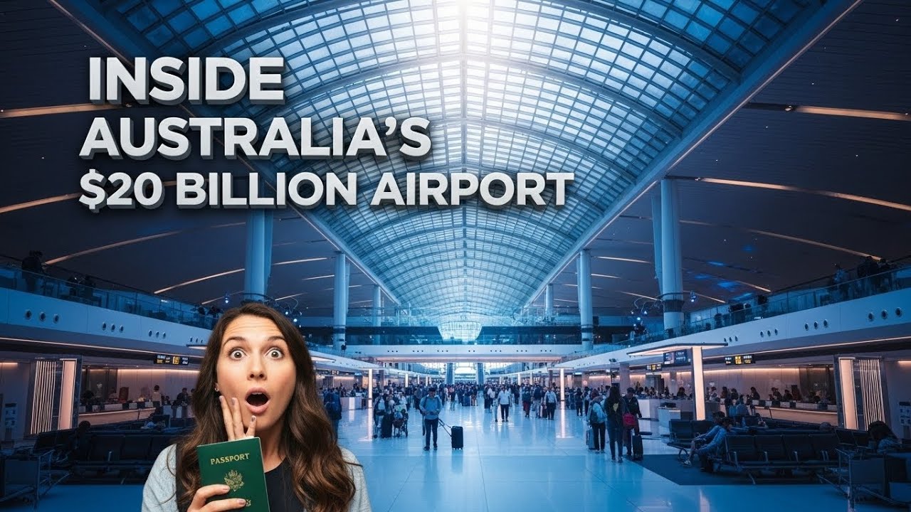Inside Australia&rsquo;s $20 BILLION Mega Airport &ndash; A Futuristic Aviation Marvel!