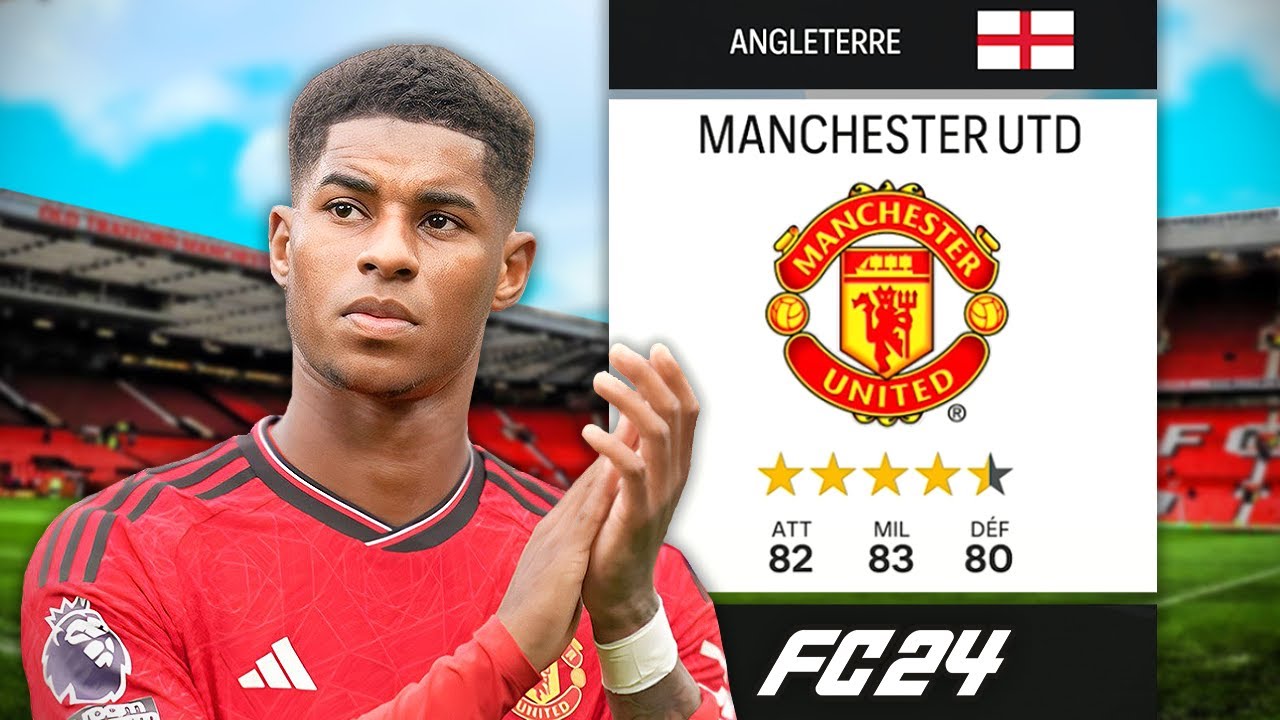 3 SAISONS pour SAUVER MANCHESTER UNITED sur FC 24 !