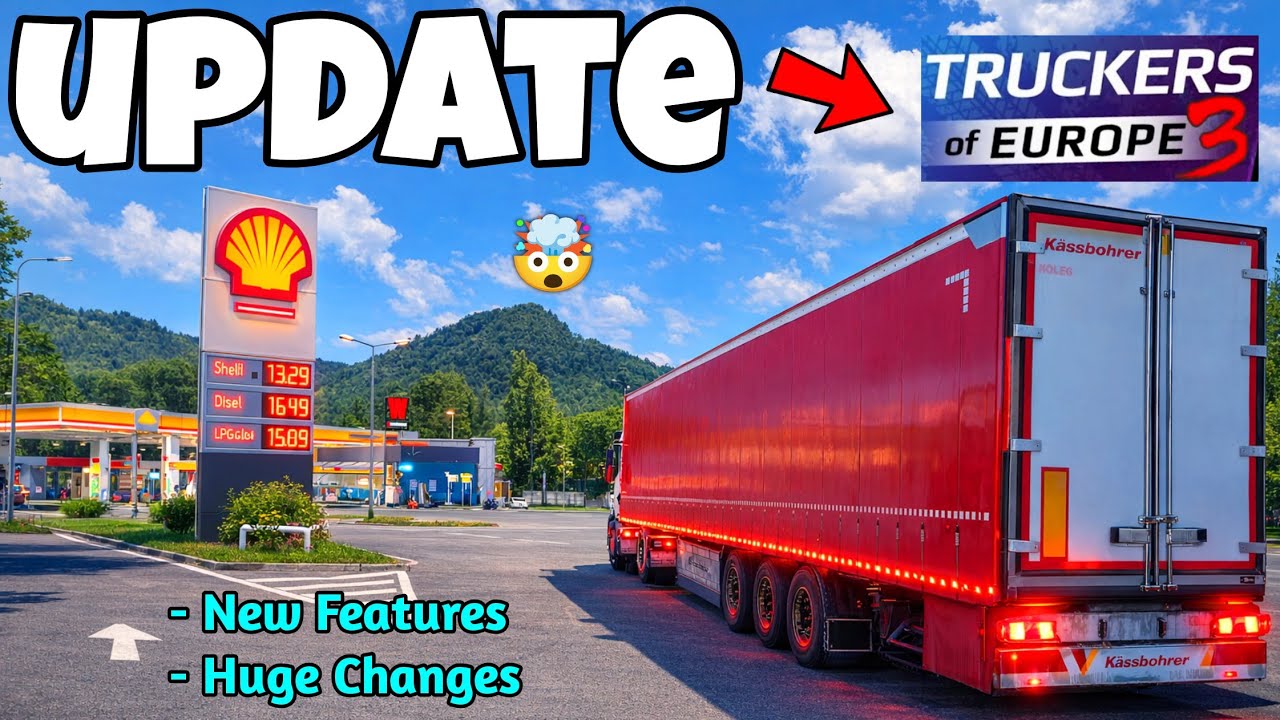 Новое обновление для Truckers of Europe 3 – Ванда начала подготовку мартовского обновления 👀🔥