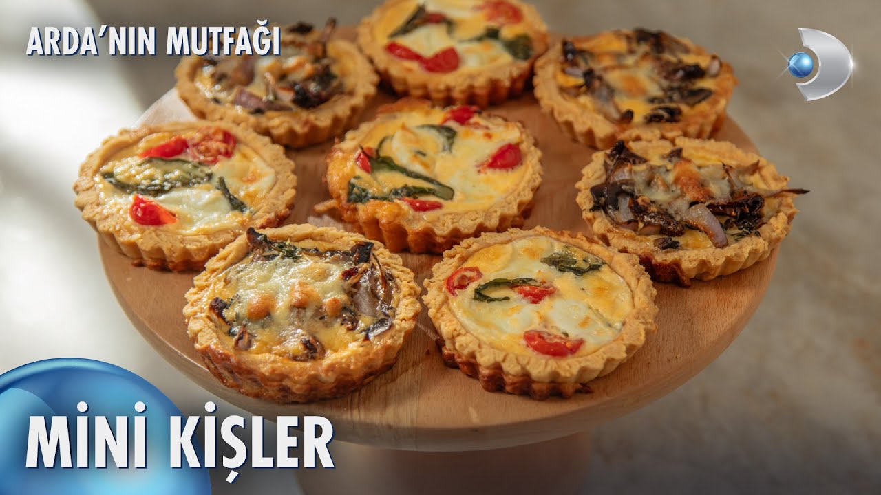Mini Kişler Nasıl Yapılır? | Arda'nın Mutfağı 246. B&ouml;l&uuml;m