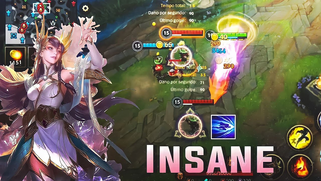 Configuração para usar o Q da Irelia mais rápido e ter um foco melhor nos minions - Wild Rift