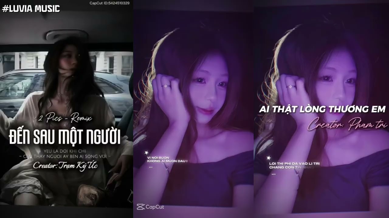 Tuyển Chọn Các Mẫu CapCut Nhạc Remix Đang Thịnh Hành Trên TikTok Hiện Nay ♪ P.01