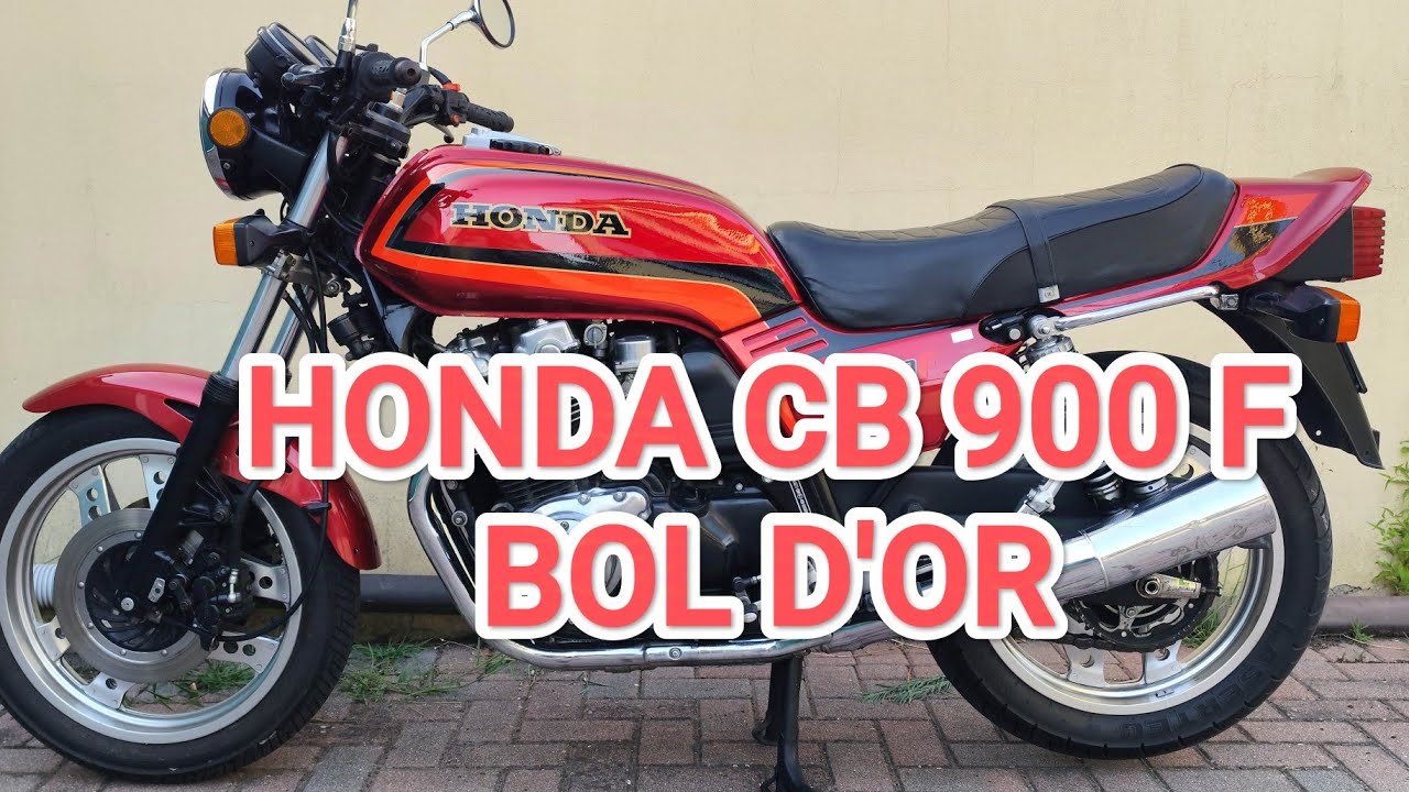 Vi presento la mia HONDA CB 900 F BOL D'OR del 1982.