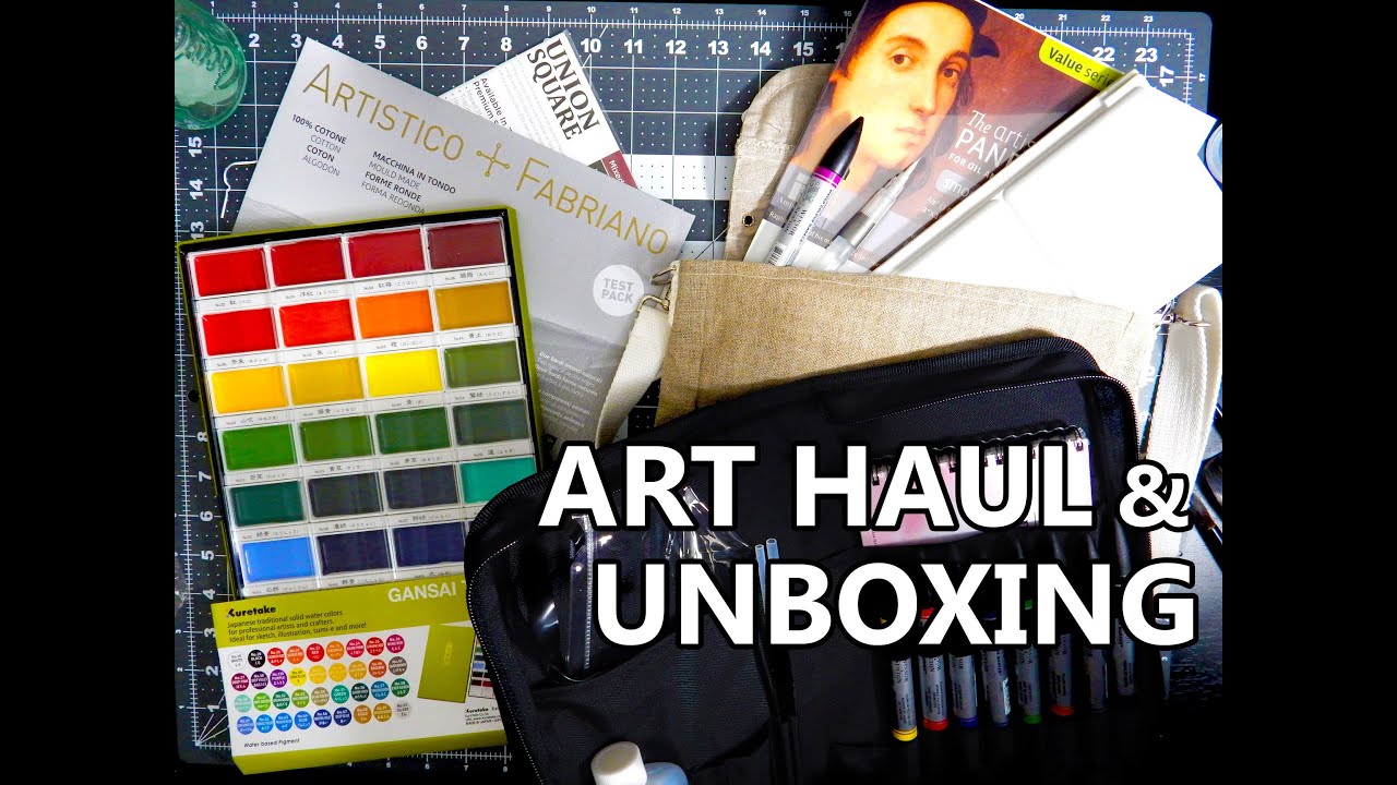 ART HAUL & UNBOXING | My New Art Supplies!!!