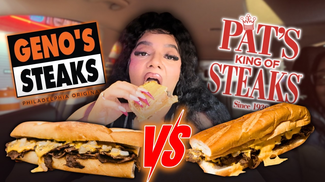 Чизстейки от GENO против чизстейков от PAT'S! 📍ФИЛАДЕЛЬФИЯ