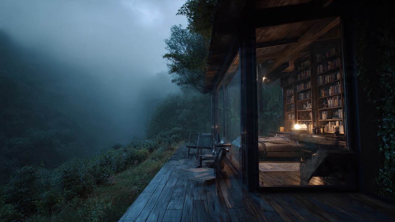 Natural Rainstorm Sounds for Deep Healing Sleep - Heavy Rain & Thunder for Deep Relaxation and Sleep