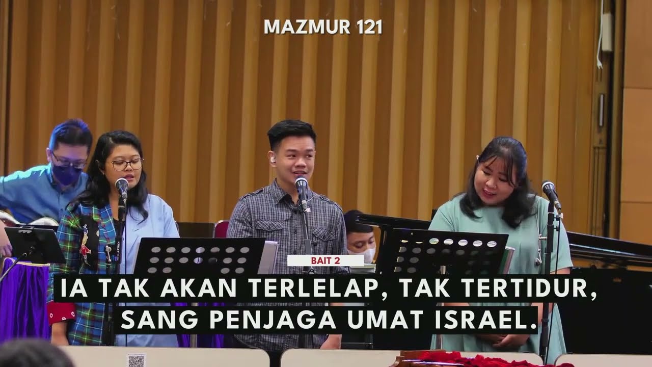 LIVE AT GKI PERNIAGAAN - Mazmur 121, Kidung Jemaat 286, NR 129.