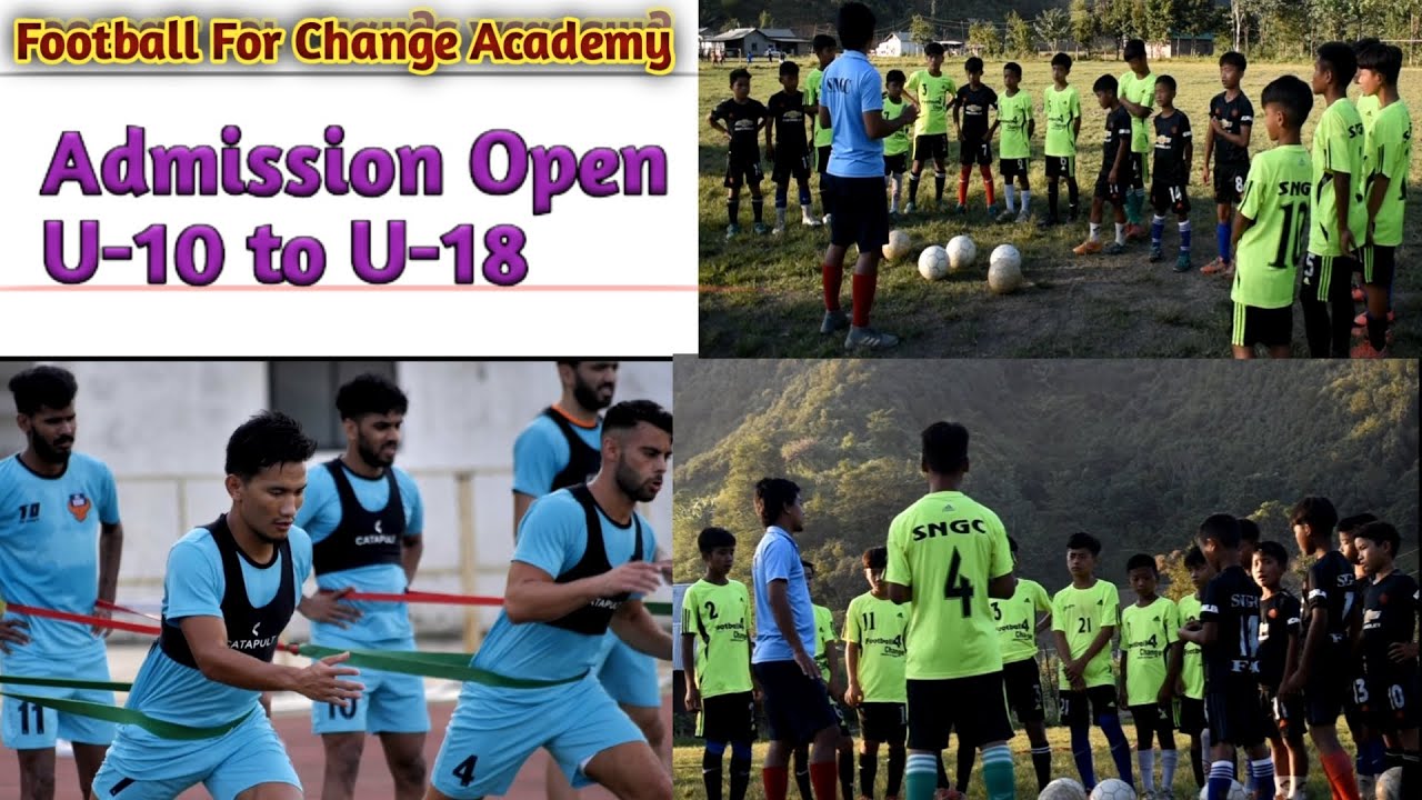 Admission Open For 2021 Session||Football For Change Academy SNGC School C.Aisan