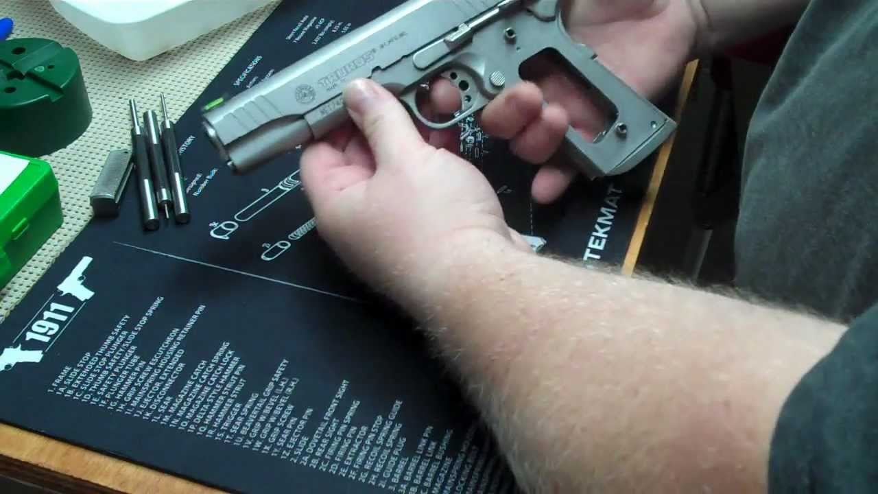 Taurus PT1911 Mag Guide Install