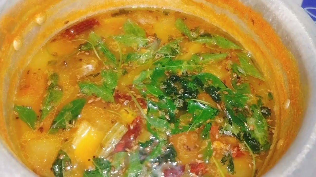 ఎంతో టేస్టీగా ఈజీగా సాంబార్ తయారీ విధానం😋🤤|#సాంబార్ ఎలా తయారు చేయాలి|How to make sambhar|#tastyfood