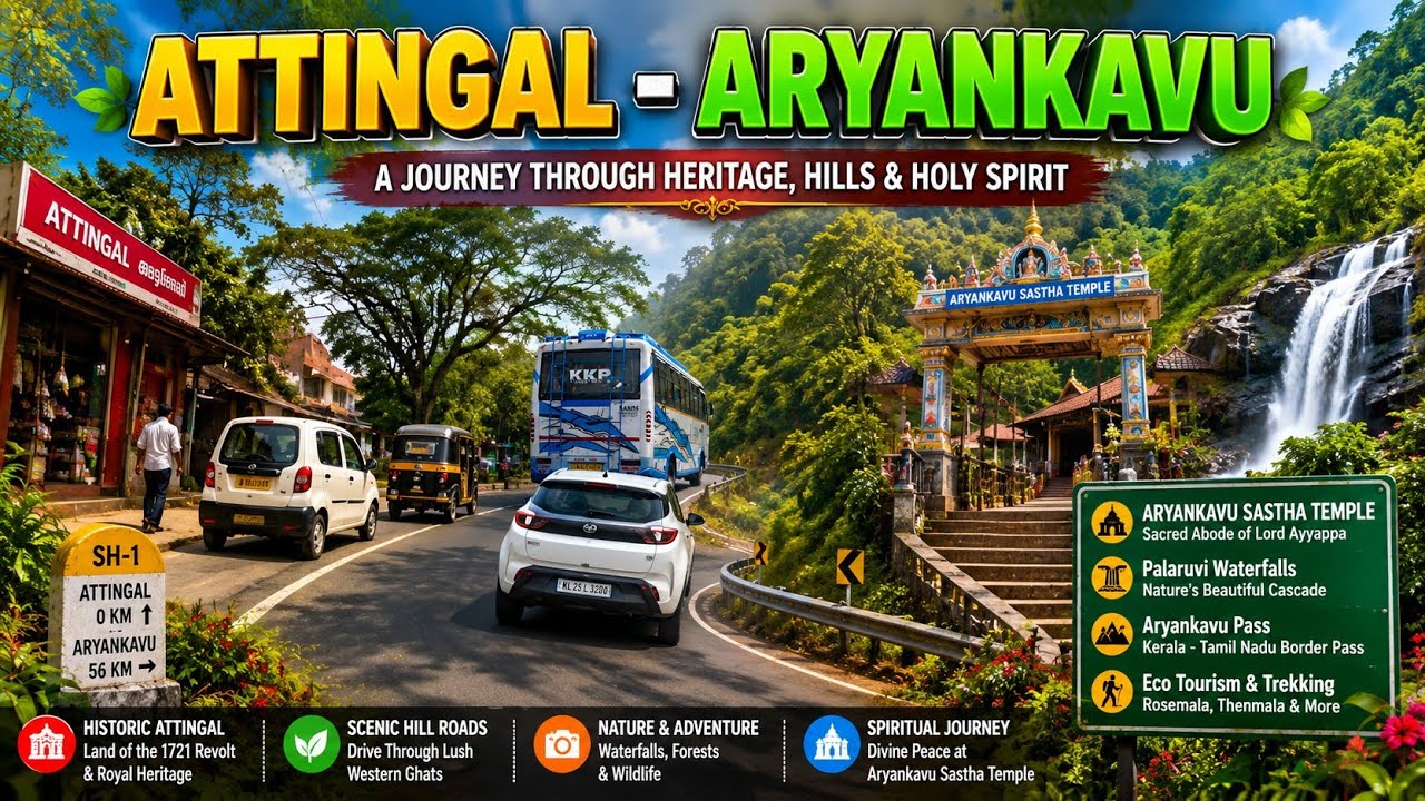 ATTINGAL -  ARYANKAVU