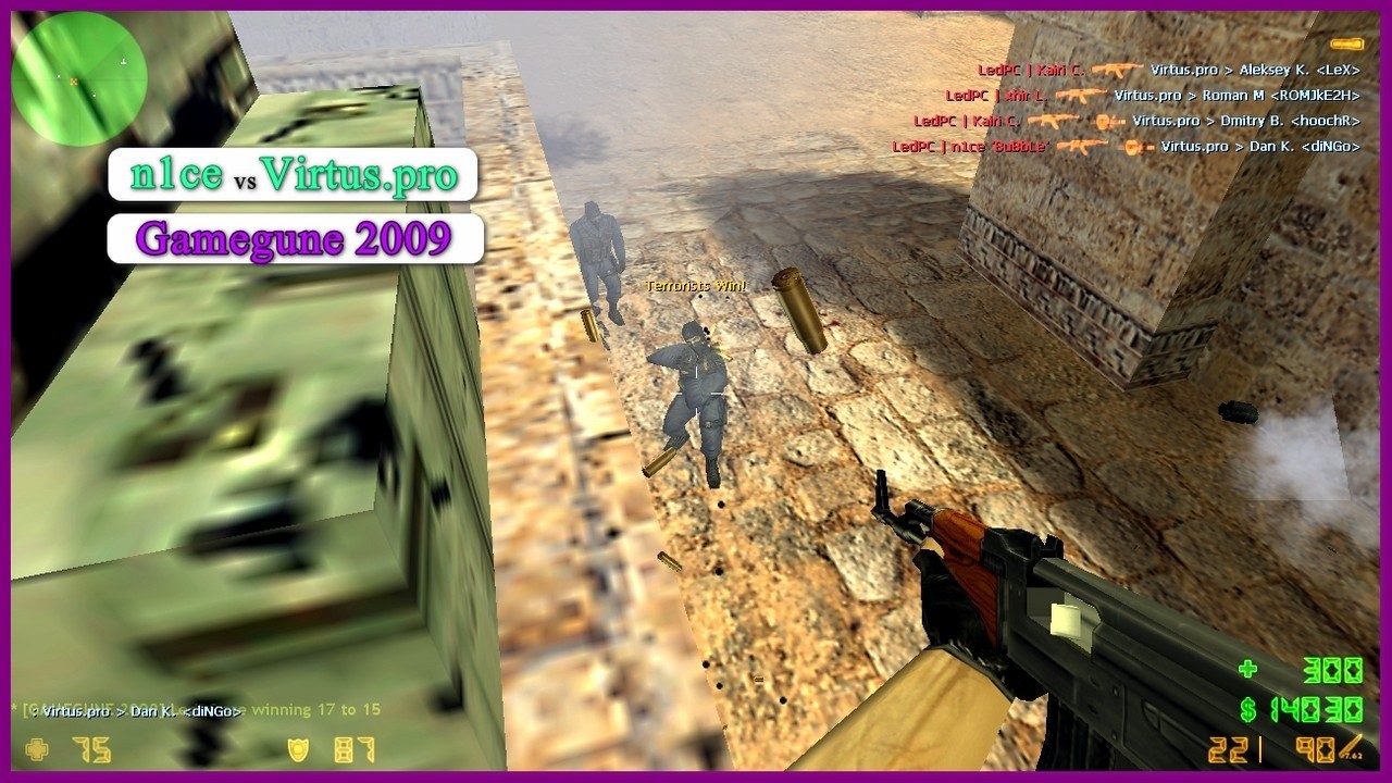 [ POV ] LedPC | n1ce vs Virtus.pro (Gamegune 2009) (T + OT T)