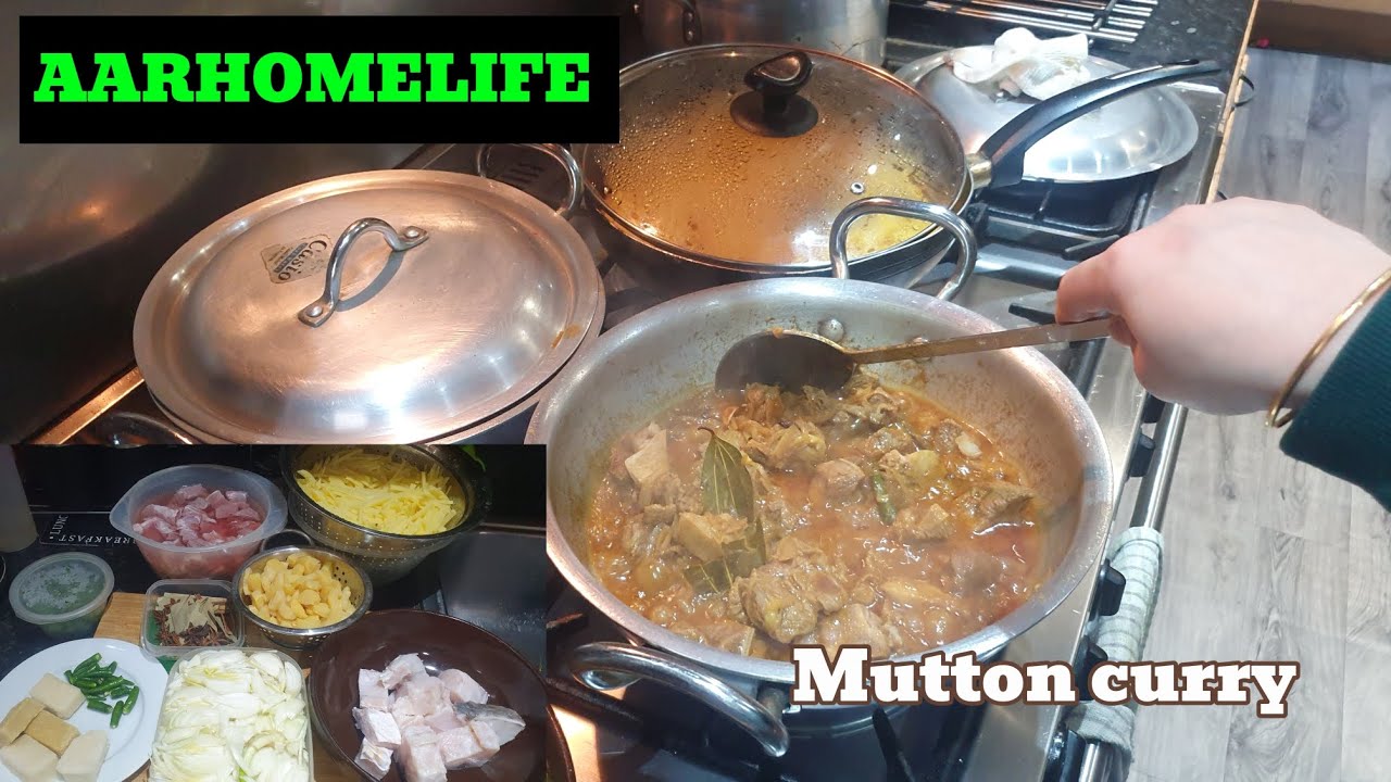 মাছ দিয়ে সব্জি, mutton curry আর আলু ভাজি রান্না করলাম।।@AARHOMELIFE 
