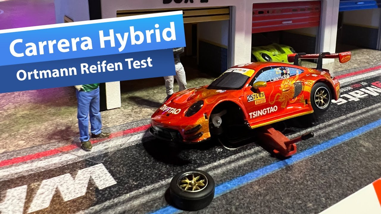 Carrera Hybrid: Original vs. Ortmann Reifen – Grip, Speed & Fakten im Test