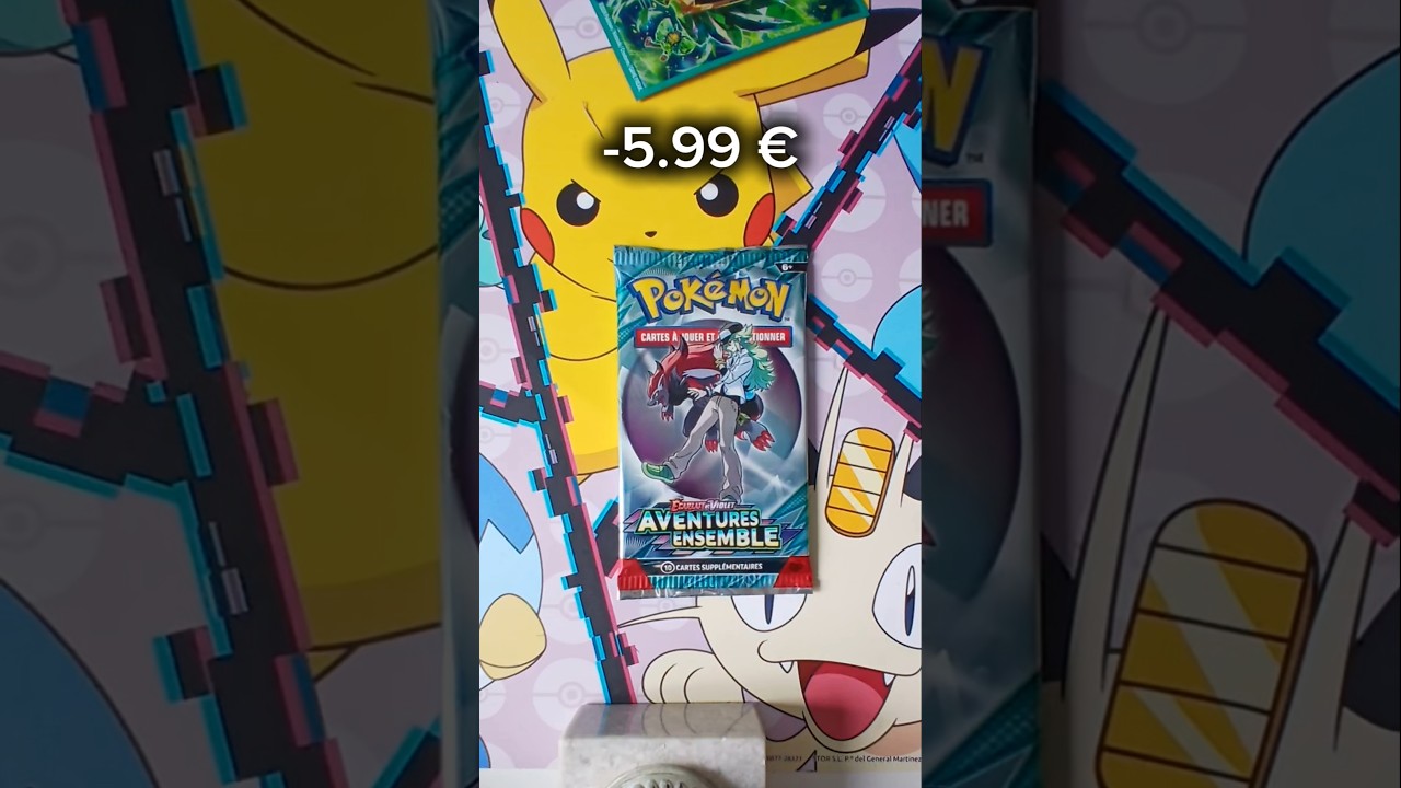 Booster Aventure Ensemble 🇨🇵 #pokemon #cardpokemon #godpack #booster #samiver #mimiqui