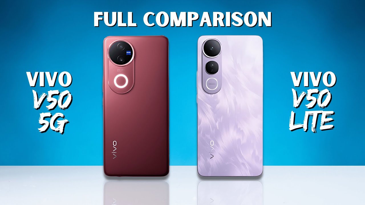 Vivo V50 5g vs Vivo V50 lite ⚡Know  the difference