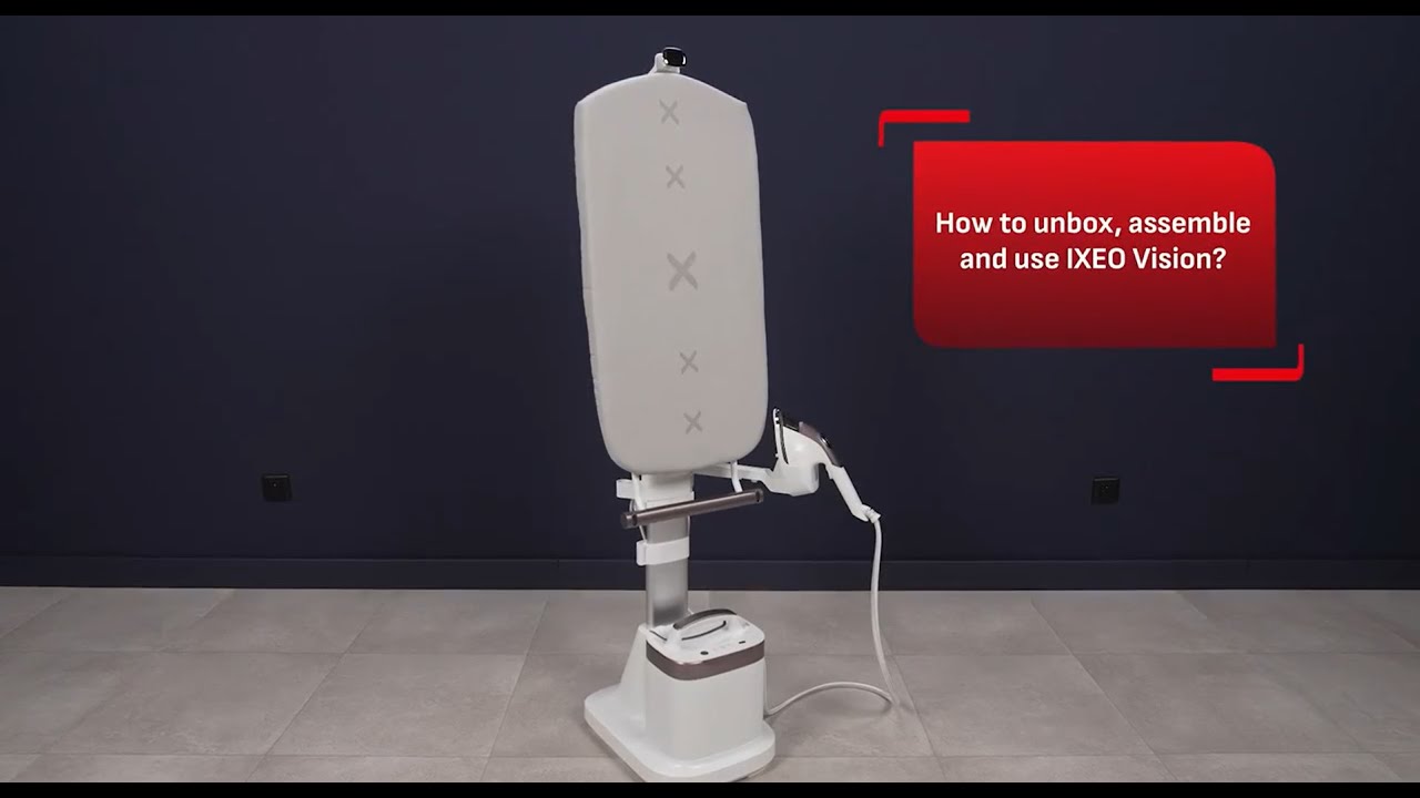 Ixeo Vision I How to Unbox, Assemble and Use I Tefal