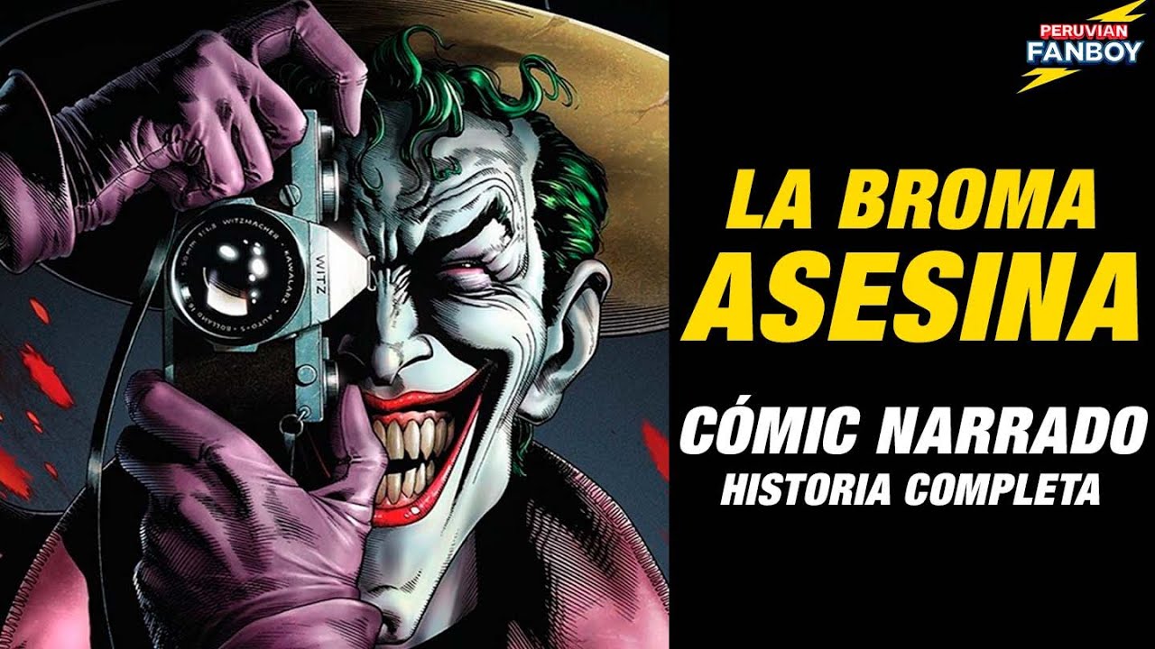 La Broma Asesina: Historia Completa | CÓMIC NARRADO