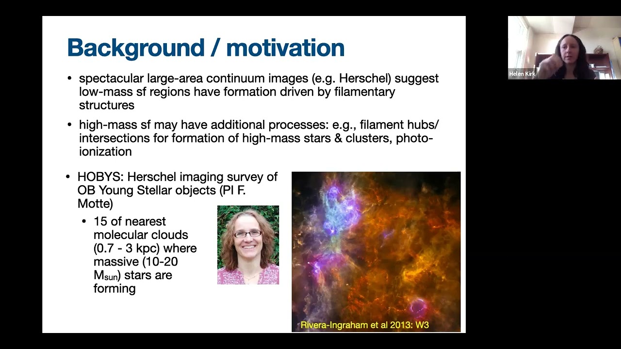 11-09-2022 - Helen Kirk (HRC, Victoria) Early Results from the KEYSTONE Survey of Molecular Clouds