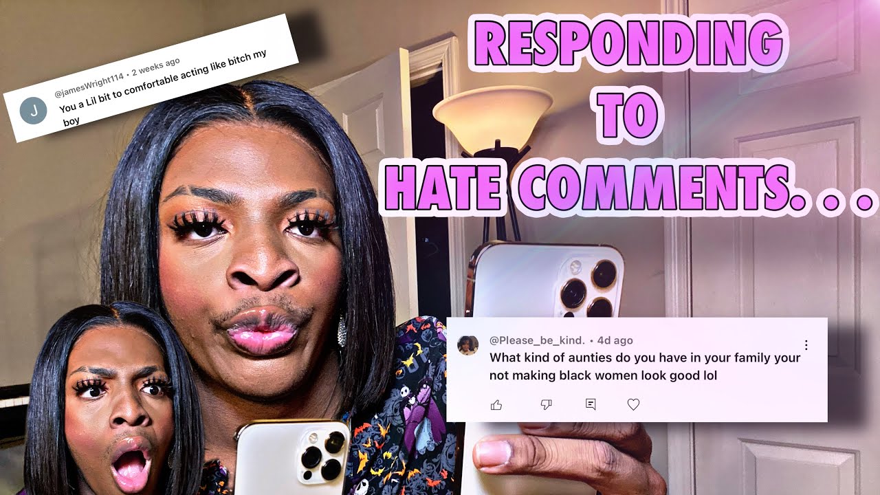 RESPONDING TO MY HATE COMMENTS. . .