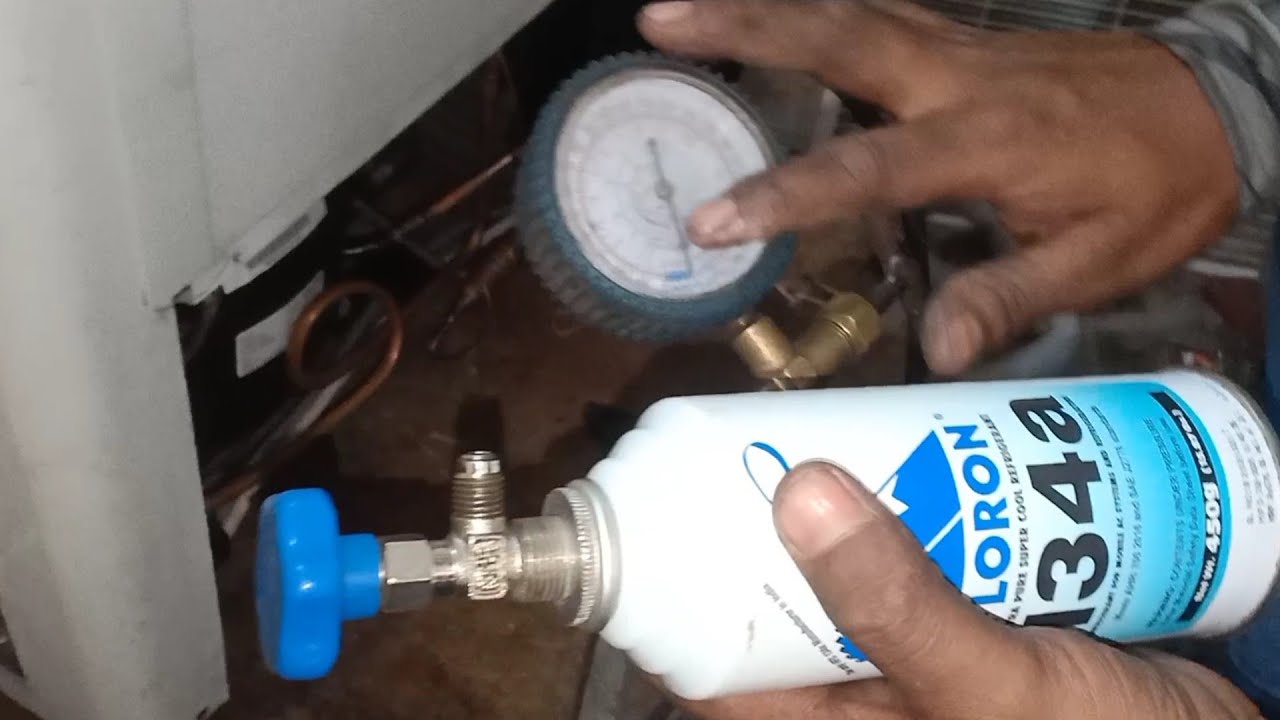 deep freezer gas charge//deep freezer gas refiling//134a gas filing//deep freezer gas filing