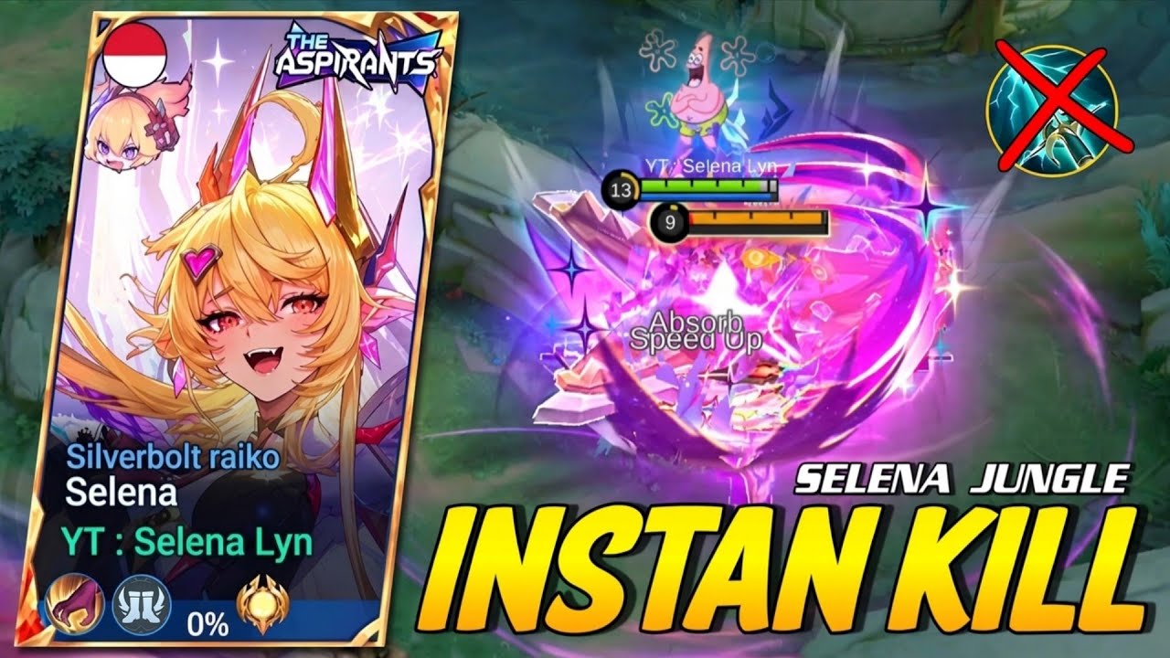MOST BROKEN SELENA ASPIRANT BUILD! INSTANT KILL EVERY TIME 🔥 | MLBB 