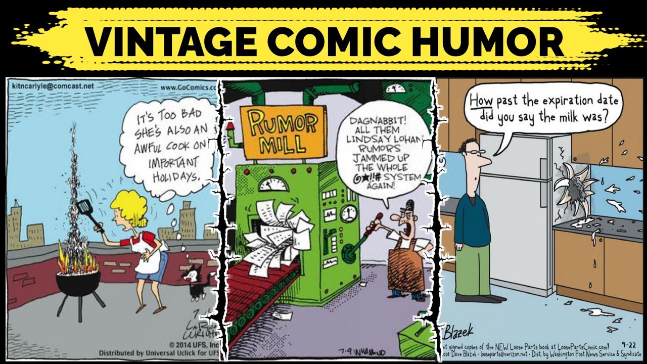 Vintage Cartoon Humor You'll Treasure 😂 | Funniest Classic Comic Collection Part 2