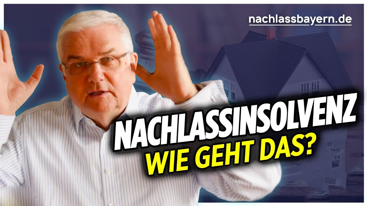 Nachlassinsolvenz - wie geht das und wann ist sie notwendig?