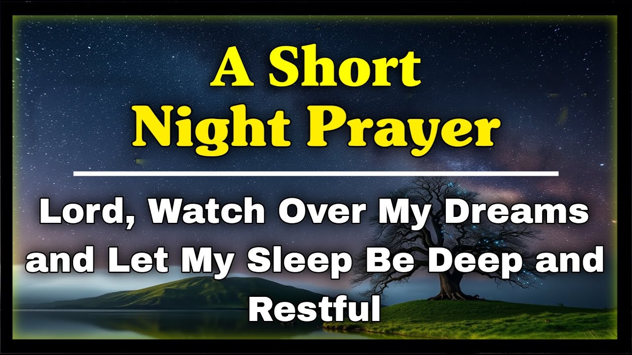 Lord, As I Lay Down to Rest, Quiet My Thoughts and Guard My Sleep | A short prayer before sleep