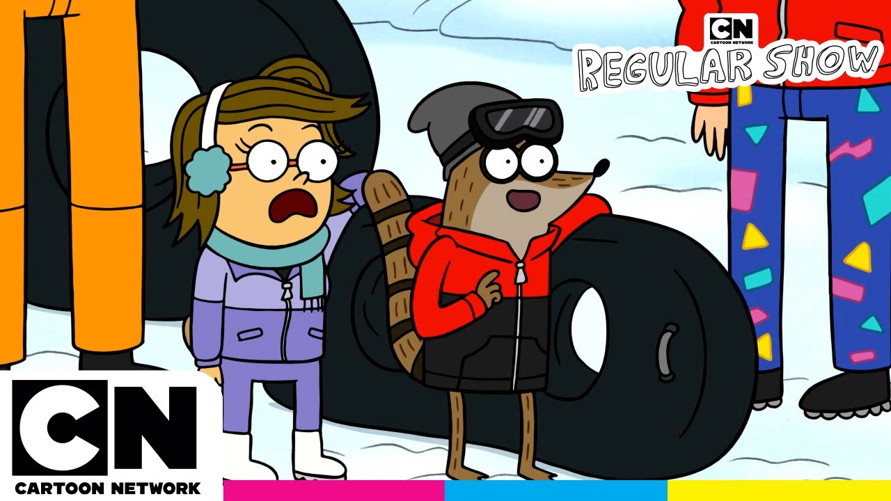 Paura delle discese innevate | Magie d'inverno | The Regular Show | Cartoon Network Italia