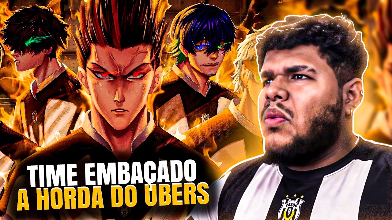 (ESSE TIME É EMBAÇADO!!!) REACT: M4rkim - UBERS (Blue Lock)