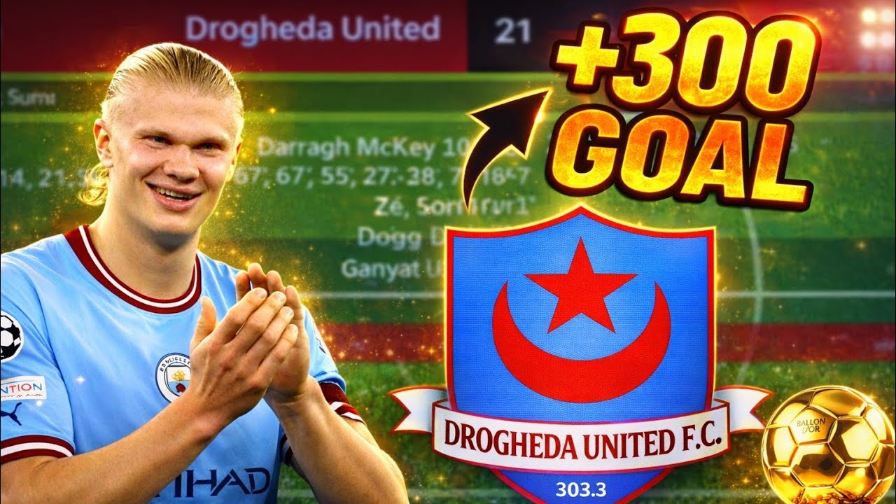 Haaland Oyunun En Kötü Takımda Bir Sezonda Kaç Gol Atar? +300 Gol🤯 - World Soccer Champs