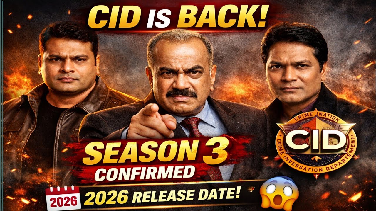 CID Season 3 Official Update 😱 | ACP Pradyuman, Daya & Abhijeet Are Back | Release Date 2026