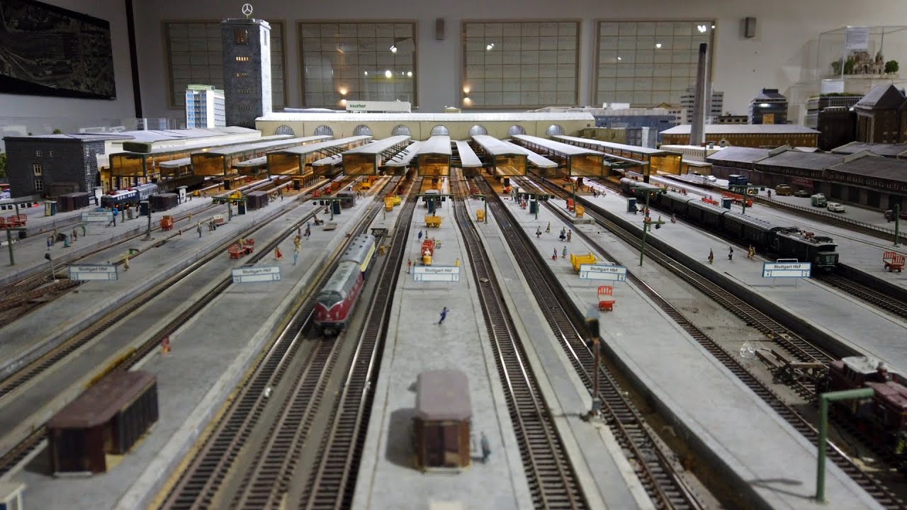 Modelleisenbahn von Stuttgart in Spur N - Lebenswerk von Wolfgang Frey - Stellwerk S Herrenberg