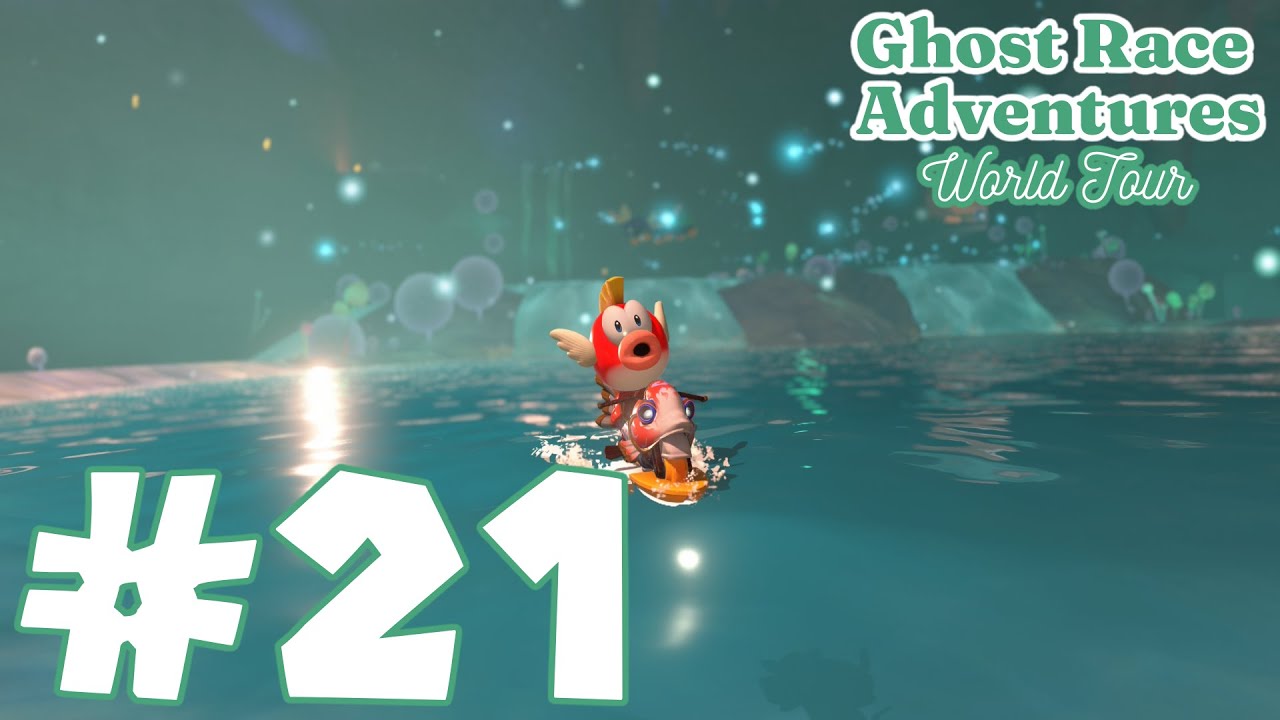 MKWorld Ghost Race Adventures #21- Dandelion Depths