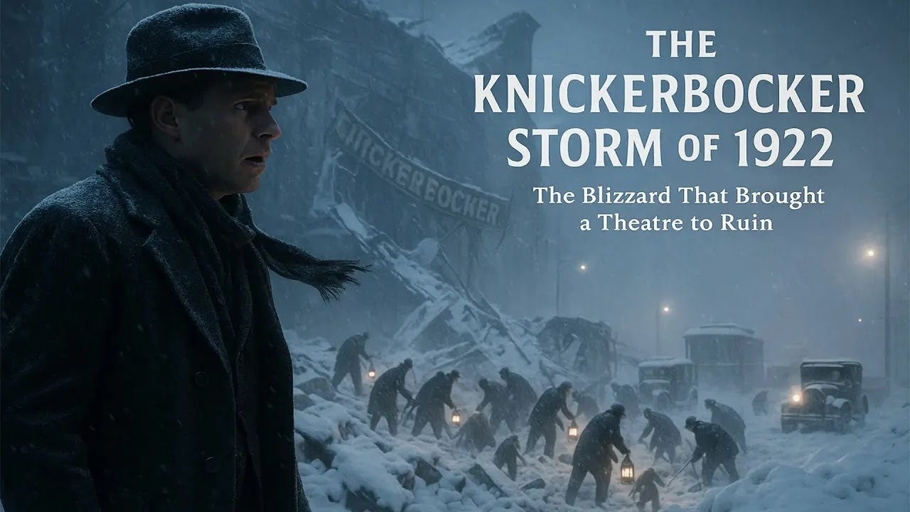 The Knickerbocker Storm of 1922 The Blizzard That Brought a Theatre to Ruin ｜ Calm Story