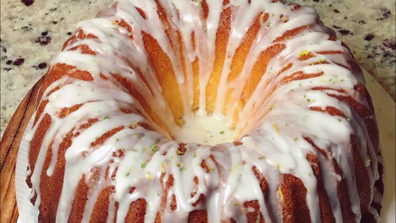 Cream Cheese 7up Pound Cake 🍋 | #CakeByThePound | Kitchen Trap Queen