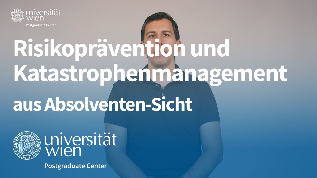 Weiterbildungsprogramm &bdquo;Risikopr&auml;vention und Katastrophenmanagement&ldquo;