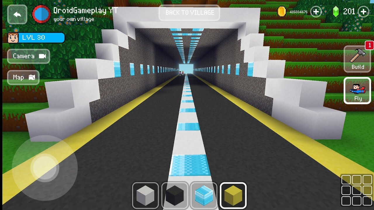 Highway Tunnel -  Block Craft 3d: Building Simulator Games For Free