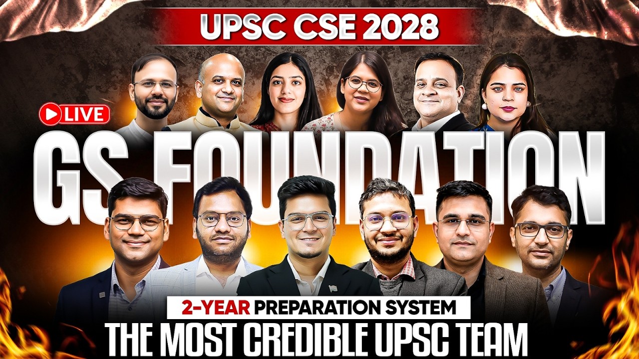 GS Foundation 2028 Batch Launch: The Most Credible UPSC Team | Dr. Shivin | Sarrthi IAS
