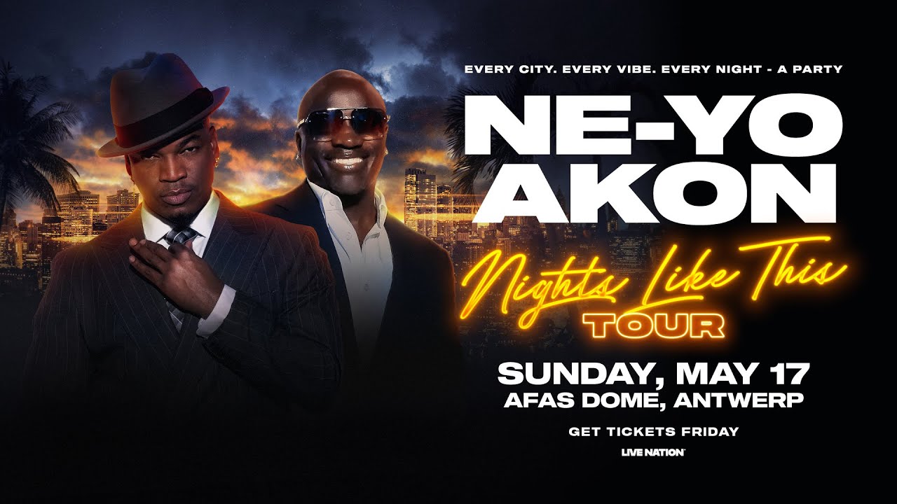NE-YO & Akon: Nights Like This Tour 2026 - AFAS Dome | 17.05.2026